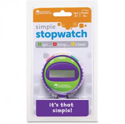 Learning Resources Simple StopWatch LER0808