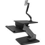 Sit-to-stand Workstation with Articulating Monitor Arm BNDSTSSLIM