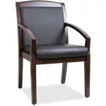 Sloping Arms Wood Guest Chair 20015