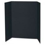Pacon Spotlight Corrugated Presentation Display Boards, 48 x 36, Black, 24/Carton PAC3766