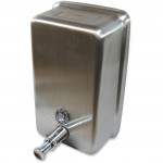 Genuine Joe SS Vertical Soap Dispenser 85134