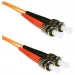 ST to ST MM Duplex Fiber Cable ST2-8M-ENC