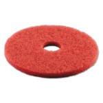 PAD 4016 RED Standard 16-Inch Diameter Buffing Floor Pads, Red BWK4016RED