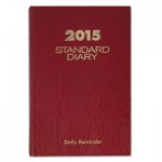 At-A-Glance Standard Diary Recycled Daily Reminder, Red, 5 3/4 x 8 1/4, 2016 AAGSD38913