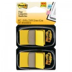 Post-It Flags Standard Page Flags in Dispenser, Yellow, 100 Flags/Dispenser MMM680YW2