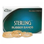 Alliance Sterling Rubber Bands, Size 14, 0.03" Gauge, Crepe, 1 lb Box, 3,100/Box ALL24145