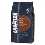 Lavazza Super Crema Whole Bean Espresso Coffee, 2.2lb Bag, Vacuum-Packed LAV4202