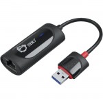 SuperSpeed USB 3.0 Gigabit LAN Adapter - Black JU-NE0611-S2
