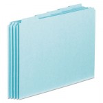 Pendaflex Top Tab File Guides, Blank, 1/5 Tab, 25 Point Pressboard, Letter, 100/Box PFXPN205