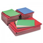 Pacon Tru-Ray Construction Paper, 76 lbs., 9 x 12/12 x 18, Assorted, 2000 Sheets/Ct PAC104120