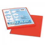 Pacon Tru-Ray Construction Paper, 76 lbs., 9 x 12, Orange, 50 Sheets/Pack PAC103002
