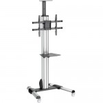 StarTech.com TV Cart - For 32" to 70" TVs - One-Touch Height Adjustment STNDMTV70