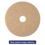 MCO 19008 Ultra High-Speed Natural Blend Floor Burnishing Pads 3500, 20in, Tan, 5/CT MMM19008