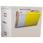 Unbreakable Magnetic Wall File, Letter/Legal, 16 x 7, Single Pocket, Clear STX70325U06C
