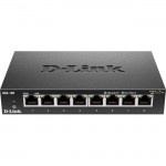 D-Link Unmanaged 8-Port 10/100/1000Mbps Switch DGS-108