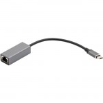 Visiontek USB-C to Ethernet 1 Gbps Adapter (M/F) 901358