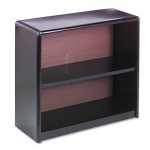 Safco Value Mate Series Metal Bookcase, Two-Shelf, 31-3/4w x 13-1/2d x 28h, Black SAF7170BL