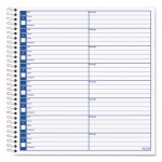 Tops Voice Message Log Books, 8 1/4 x 8 1/2, 800-Message Book TOP4416