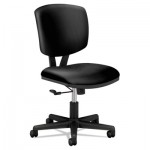 HON H5701.SB11.T Volt Series Task Chair, Black Leather HON5701SB11T