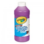 Crayola Washable Paint, Violet, 16 oz CYO542016040