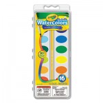 Crayola 530555 Washable Watercolor Paint, 16 Assorted Colors CYO530555