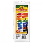 Crayola 530160 Watercolors, 16 Assorted Colors CYO530160