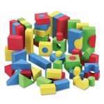 Chenille Kraft WonderFoam Blocks, Assorted Colors, 68/Pack CKC4380