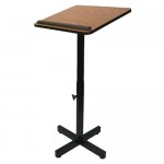 AmpliVox Xpediter Adjustable Lectern Stand W330-WT