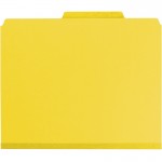 Smead Yellow PressGuard Classification File Folder with SafeSHIELD Fasteners 14203