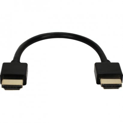 0.5ft High Speed HDMI UltraHD 4K with Ethernet Thin Flexible Cable HDT-0.5F