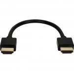 0.5ft High Speed HDMI UltraHD 4K with Ethernet Thin Flexible Cable HDT-0.5F