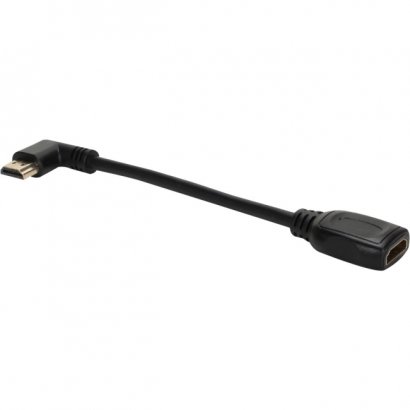 0.5ft Right-Angle High Speed HDMI Male to Female UltraHD 4K Flex Adaptor HDXRT-0.5F