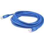 AddOn 0.5ft RJ-45 (Male) to RJ-45 (Male) Blue Snagless Cat6 UTP PVC Copper Patch Cable ADD-0