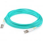 AddOn 0.5m LC (Male) to LC (Male) Aqua OM4 Duplex Riser Fiber Patch Cable ADD-LC-LC-0.5M5OM4