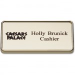 Xstamper 1-1/2"x3" Framed Logo Name Badge J67