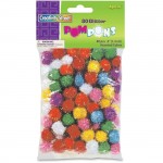 ChenilleKraft 1/2" Glitter PomPons 811601