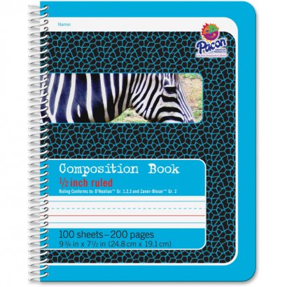 1/2" Short Way Ruled Composition Book 2429
