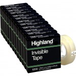 Highland 1/2"W Matte-finish Invisible Tape 6200121296BX