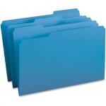 Business Source 1/3-cut Tab Legal Colored File Folders 99719