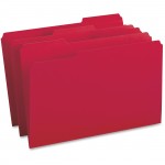 Business Source 1/3-cut Tab Legal Colored File Folders 99720