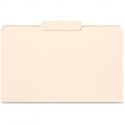 Business Source 1/3-cut Tab Legal Manila File Folders 99725