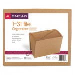 Smead 1-31 Indexed Expanding Files, 31 Pockets, Kraft, Letter, Kraft SMD70168
