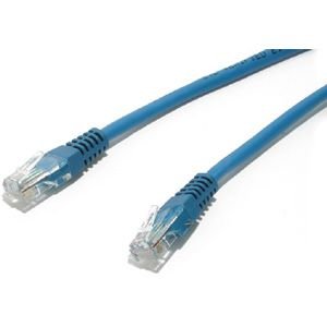 StarTech 1 ft Blue Molded Cat 5e UTP Patch Cable M45PATCH1BL