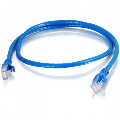 C2G 1 ft Cat6 Snagless UTP Unshielded Network Patch Cable (TAA) - Blue 10312