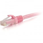 C2G 1 ft Cat6 Snagless UTP Unshielded Network Patch Cable - Pink 04043