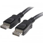 StarTech 1 ft Short DisplayPort 1.2 Cable with Latches M/M - DisplayPort 4k DISPLPORT1L