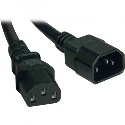 Tripp Lite 1-ft. 18AWG Power Cord (IEC-320-C14 to IEC-320-C13) P004-001