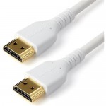 StarTech.com 1 m (3.3 ft.) Premium High Speed HDMI Cable with Ethernet - 4K 60Hz RHDMM1MPW