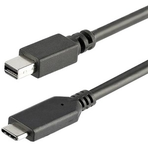 StarTech.com 1 m (3.3 ft.) USB-C to Mini DisplayPort Cable - 4K 60Hz - Black CDP2MDPMM1MB