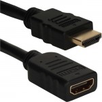 QVS 1-Meter High Speed HDMI UltraHD 4K Extension Cable HDXG-1M